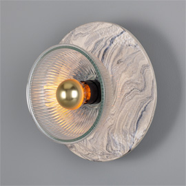 Soraya Marbled Wall Light